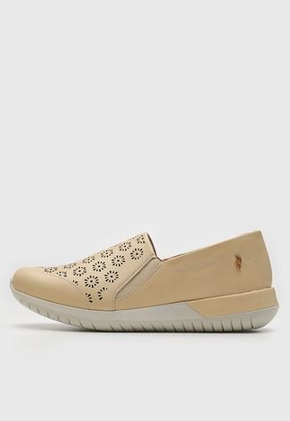 Slip On DAFITI SHOES Lasercut Branco - Compre Agora