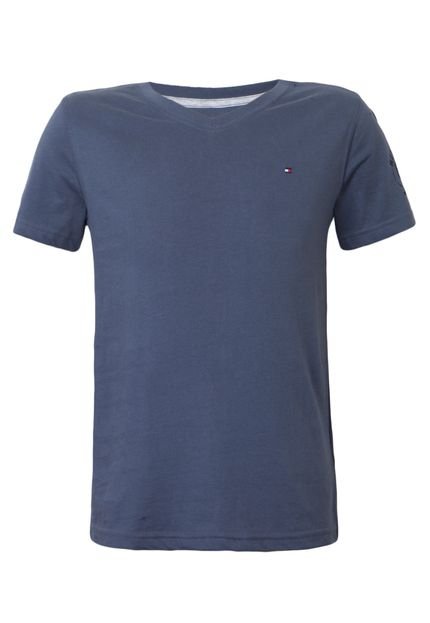 Camiseta Tommy Hilfiger Inf. Pet Azul - Marca Tommy Hilfiger