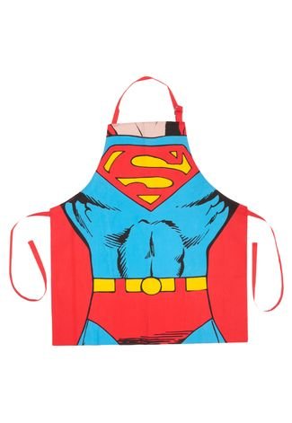 Avental DCO Superman Body Azul/Vermelho