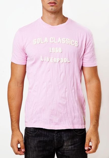 Camiseta Gola Liverpool Rosa - Marca Gola