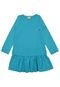 Vestido Mineral Kids Menina Azul - Marca Mineral Kids