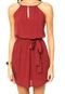 Vestido Sommer Comfort Corrente Vinho - Marca Sommer