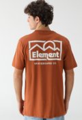 Camiseta Element Reta Sunup Laranja - Marca Element