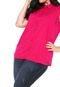 Camisa Cativa Plus Size Básica Rosa - Marca Cativa Plus