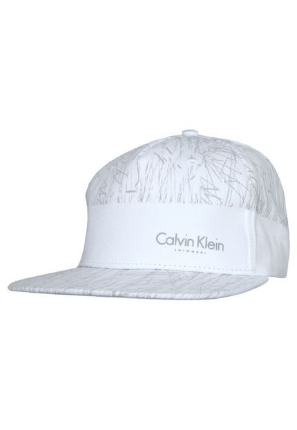 Boné Calvin Klein Risco Branco - Marca Calvin Klein
