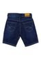 Bermuda Jeans Infantil Menino Tradicional Confort Azul Azul - Marca Crawling