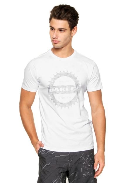 Camiseta Oakley Cycling Branca - Marca Oakley