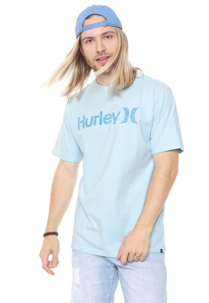 Camiseta Hurley O&O Push Throught Azul - Marca Hurley