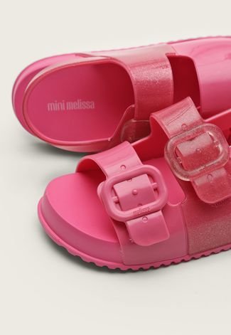 Chinelo Slide Infantil Mini Melissa Cozy Rosa