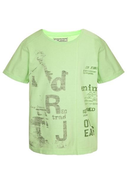Camiseta Joy By Morena Rosa Enim Verde - Marca Joy By Morena Rosa