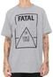 Camiseta Fatal Estampada Cinza - Marca Fatal