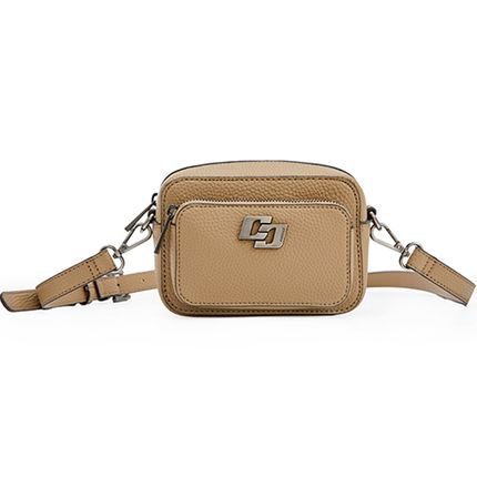 Bolsa Camera Bag Colcci Iconic Pr25 Bege Feminino - Marca Colcci