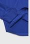 Camiseta Polo Ralph Lauren Infantil Liso Azul - Marca Polo Ralph Lauren