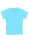 Camiseta Kyly Menino Frontal Azul - Marca Kyly
