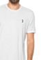 Camiseta Aleatory Reta Botone Branca - Marca Aleatory