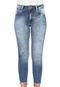 Calça Jeans Midi Biotipo Cigarrete Azul - Marca Biotipo