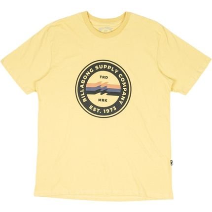 Camiseta Billabong Walled IV WT23 Masculina Amarelo - Marca Billabong