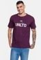 Camiseta Ecko Masculina Striped Vinho Arrocheado - Marca Ecko