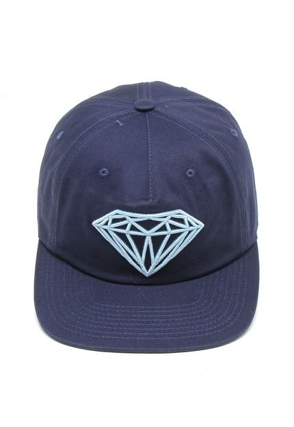 Boné Diamond Supply Co Snapback Brilliant Azul - Marca Diamond Supply Co