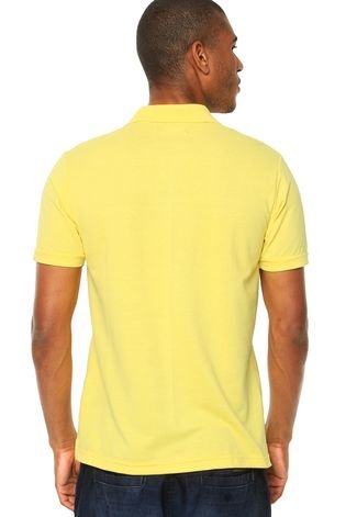 Camisa Polo STN Bordado Amarela
