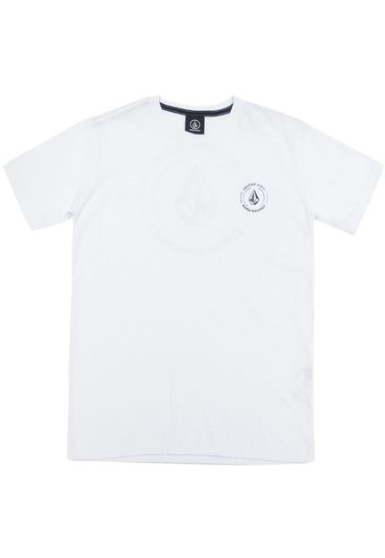Camiseta Volcom Estampada Infantil Branca - Marca Volcom