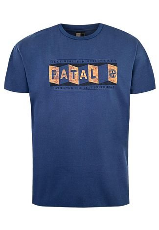 Camiseta Fatal Since Azul