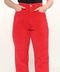 Calça Feminina Veludo Vermelho Mom Multicolorido - Marca Razon Jeans