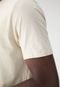 Camiseta Dudalina Reta Estampa Off White - Marca Dudalina