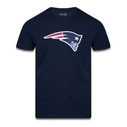 Camiseta New Era Regular New England Patriots Marinho - Marca New Era
