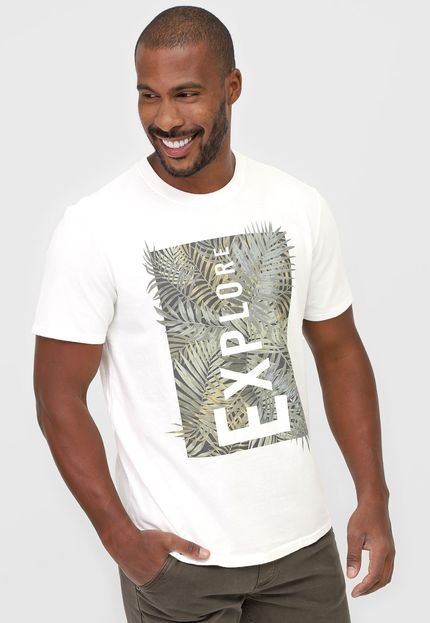 Camiseta Dzarm Explore Off-White - Marca Dzarm