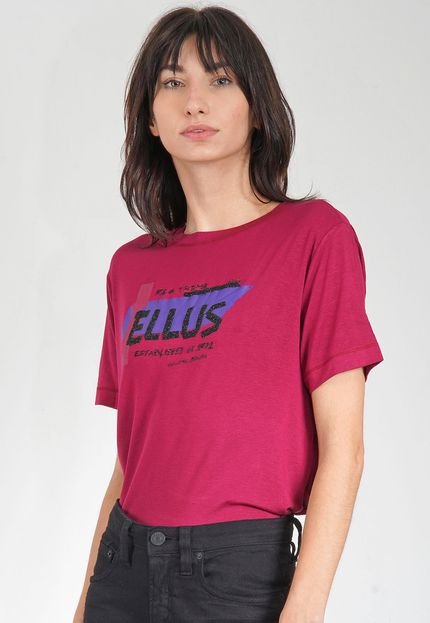 Blusa Ellus Glitter Rosa - Marca Ellus