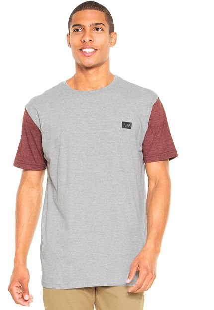 Camiseta Hang Loose Bicolor Cinza - Marca Hang Loose
