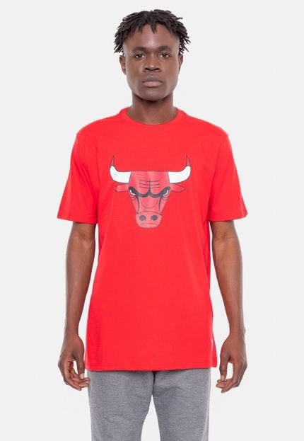 Camiseta NBA Transfer Chicago Bulls Vermelha - Marca NBA