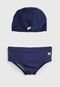 Sunga Hering Kids Infantil Slip Com Touca Azul-Marinho - Marca Hering Kids