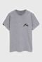 Camiseta Rusty Infantil Logo Cinza - Marca Rusty