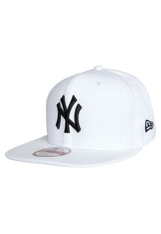 Boné New Era Of Sn Basic New York Yankees Branco