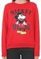 Moletom Fechado Cativa Disney Mickey Vermelho - Marca Cativa Disney