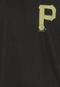 Camiseta Manga Curta New Era Flag Usa 6 Pittsburgh Pirates Preta - Marca New Era