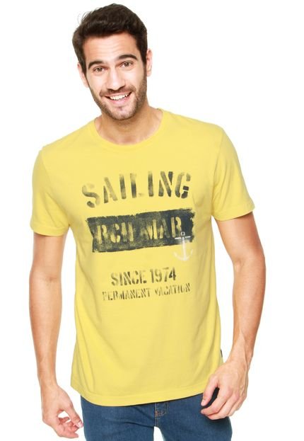 Camiseta Richards Sailing Amarela - Marca Richards