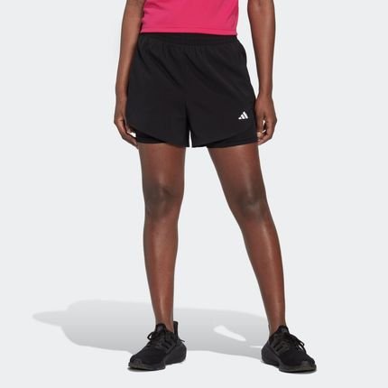 Adidas Shorts Dois em Um AEROREADY Made for Training Minimal - Marca adidas