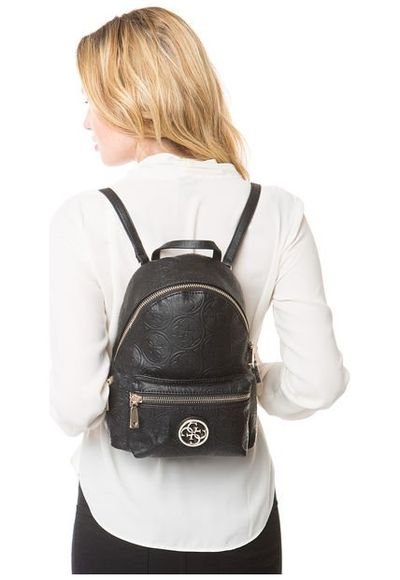 Mochila Leeza Small Backpack Negro Guess Compra Ahora Dafiti Chile