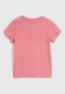 Blusa Calvin Klein Kids Infantil Logo Rosa - Marca Calvin Klein Kids