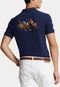 Camisa Polo Polo Ralph Lauren Reta Bordado Azul-Marinho - Marca Polo Ralph Lauren