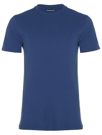 Camiseta Reserva Masculina Regular Pima Cotton Azul Royal - Marca Reserva