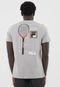 Camiseta Fila Racket Cinza - Marca Fila