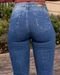 Calça Jeans Skinny Feminina Hot Fair Bielástico Extreme Power 22824 Escura Consciência - Marca Consciência