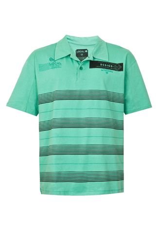 Camisa Polo Local Division Verde