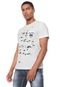 Camiseta Mr Kitsch Manga Curta Bolso Branca - Marca MR. KITSCH