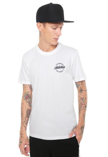 Camiseta adidas Skateboarding Brendle Branca - Marca adidas Skateboarding