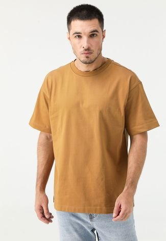 Camiseta Eco Cotton Linho Ampla Off - Comphy Wear